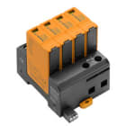 WEIDMULLER - Scaricatore di sovratensioni senza dispersione di corrente, con contatto remoto, tipo I+II, VPU AC I 4 R 275/25 LCF S