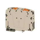WEIDMULLER - Morsettiera passante PUSH IN Beige scuro 150 mm² 309 A 1000 V Numero di collegamenti: 2 Numero di piani: 1 TS 35 V-0 Wemid 130 °C A2C 150/185.