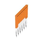 WEIDMULLER - Morsetto arancione innestato, 41A, 6 poli, passo 8.00mm, isolato, ZQV 6N/6.