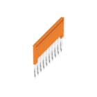 WEIDMULLER - Morsetto arancione innestato, 41 A, 10 poli, Passo 8.00 mm, Isolato, ZQV 6N/10.