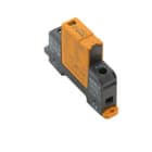 WEIDMULLER - Scaricatore di sovratensioni Tipo II con protezione contro le sovratensioni e contatto remoto per reti a bassa tensione: Mono VPU AC II US 1 R 60/50.