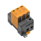 WEIDMULLER - Scaricatore di sovratensioni con contatto remoto, tipo ii. vpu ac ii us 3 r 240/50 y