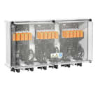 WEIDMULLER - Scatola collegamento generatore 1000 V, 6 MPP: 2 ingressi/1 uscita per MPP, sovratensioni I/II WM4C PVN1M6I4SXFXV1O1TXPX10