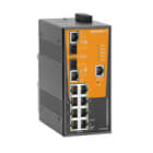 WEIDMULLER - Switch di rete gestito, Fast/Gigabit Ethernet, 8 porte RJ45 10/100BaseT(X), 2 porte combinate 10/100/1000BaseT(X) o 100/1000Base - IE-SW-AL10M-8TX-2GC. 2740420000
