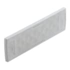 WEIDMULLER - Piastra passaggio cavo Cabtite TPE grigio 142 x 44 x 12 mm Profondità -40 °C EP A 24/17 GY