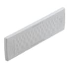 WEIDMULLER - Piastra passaggio cavo Cabtite TPE grigio 142 x 44 x 12 mm Profondità -40 °C EP A 24/50 GY