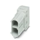 WEIDMULLER - Inserto modulo per connettori industriali, 40 A, Numero di poli: 2, Collegamento a crimpare, Slot a innesto necessari: 1 HDC MHX 2 MC.