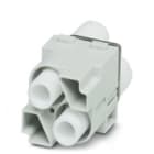 WEIDMULLER - Inserto del modulo moduplug, collegamento a crimpare HDC MHE 2 HV MC