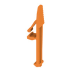 WEIDMULLER - Elemento di bloccaggio Wemid arancione APGLE 6.