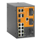 WEIDMULLER - Switch rete managed Fast/Gigabit Ethernet, 7x RJ45 10/100BASE-T(X), 3x combo-ports 10/100/1000BASE-T(X) or 100/1000BaseS IE-SW-SL10M-7TX-3GC-LV.