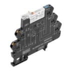 WEIDMULLER - Modulo relè 24V DC LED verde Diodo corsa libera Protezione inversione polarità 1 Contatto scambio 250V AC 6 TRP 24VDC 1CO AGSNO PB.