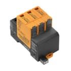 WEIDMULLER - Scaricatore di sovratensioni con contatto remoto, Tipo I + II, III, IV, DC, 600 V, VPU PV I+II 3 R 600 E.