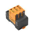 WEIDMULLER - Scaricatore di sovratensioni (sistemi di alimentazione) Protezione contro le sovratensioni II Tipo II DC 600 V VPU PV II 3 600.