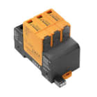 WEIDMULLER - Scaricatore di sovratensioni Tipo II con contatto remoto per sistemi di alimentazione DC 600V VPU PV II 3 R 600.