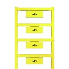 WEIDMULLER - Morsetti nero/giallo, Siglatura: Neutro orizzontale 12 mm, Posizione verticale 33.3 mm - WAD 12N MC B GE/SW. 2866670000