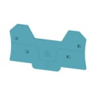 WEIDMULLER - Piastre terminali blu, Posizione verticale: 81.3 mm, Larghezza: 2.1 mm, V-0, Wemid ALEP 4C 4 BL.