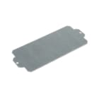 WEIDMULLER - Piastra di montaggio Klippon K (custodia vuota in alluminio), 164 x 67 x 2 mm, lamiera d'acciaio zincata, MOPL K31 STAHL.