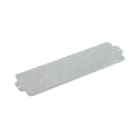 WEIDMULLER - Piastra di montaggio Klippon K (custodia vuota in alluminio), 239 x 67 x 2 mm, lamiera d'acciaio zincata, MOPL K32 STAHL.