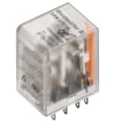 WEIDMULLER - Minirelé industriale 230V AC 2 Contatto scambio AgNi flash dorata DRM270730.