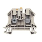 WEIDMULLER - Morsetto sezionatore di prova, Collegamento a vite, Beige scuro, 4 mm², 32 A, 500 V, Numero di collegamenti: 2, Numero di piani: 1