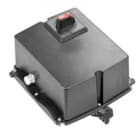 WEIDMULLER - Custodia FieldPower® in plastica nera, dimensioni 192 x 181 x 122 mm, GHDE 10P HO ON/OFF PTS4.