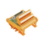 WEIDMULLER - Modulo interfaccia, Connettori D-sub, norma IEC 60807 / DIN 41652, Connettore maschio 25 poli RS SD25S UNC 4.40 LP2N.