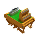 WEIDMULLER - Modulo interfaccia, Connettori D-sub, norma IEC 60807 / DIN 41652, Connettore femmina 15 poli RS SD15B UNC 4.40 LP2N.