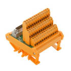 WEIDMULLER - Modulo interfaccia, Connettori D-sub, norma IEC 60807 / DIN 41652, Connettore maschio 37 poli RS SD37S LP3R.
