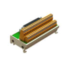 WEIDMULLER - Modulo d'interfaccia con morsetto, connettore, Connettori D-sub, a norma IEC 60807 / DIN 41652, Connettore femmina 37 poli, LPK 2H 5.08mm, Collegament