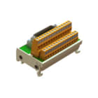 WEIDMULLER - Modulo interfaccia, Connettori D-sub, norma IEC 60807/DIN 41652, Connettore maschio 25 poli RS SD25S UNC LPK2.