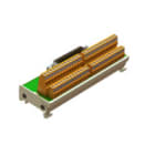 WEIDMULLER - Modulo interfaccia, Connettori D-sub, norma IEC 60807 / DIN 41652, Connettore femmina 50 poli RS SD50S UNC LPK2.