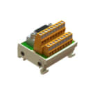 WEIDMULLER - Modulo interfaccia, Connettori D-sub, norma IEC 60807/DIN 41652, Connettore femmina 15 poli RS SD15B UNC LPK2.