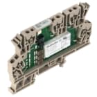WEIDMULLER - Modulo a relè 230V AC LED verde Raddrizzatore 1 Contatto di scambio 250V AC 6A Molla autobloccante Tasto di prova disponibile MCZ R 230VAC.