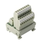 WEIDMULLER - Modulo d'interfaccia con morsetto, connettore LPK 2 per circuito stampato, collegamento a vite RS VERT8 LM2N.