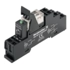 WEIDMULLER - Modulo a relè 24VDC con LED verde, diodo a corsa libera, 1 contatto di scambio (AgNi), 250VAC 16A, molla autobloccante e tasto di prova disponibile. RCLKITZ 24VDC 1CO LED.