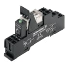 WEIDMULLER - Modulo a relè 24VDC con LED verde, diodo a corsa libera, 1 contatto di scambio (AgNi), 250VAC 16A, molla autobloccante e tasto di prova disponibile. RCLKITZ 24VDC 1CO LED.