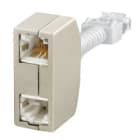WEIDMULLER - Adattatore IP20 per spina RJ45 IE-CSM SET.