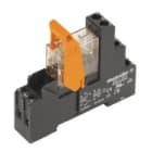 WEIDMULLER - Modulo a relè 24VAC LED rosso 2 Contatto di scambio 250VAC 8A Collegamento a vite Tasto di prova disponibile No RCIKIT 24VAC 2CO LD