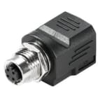 WEIDMULLER - Adattatore per spina IP67, Collegamento RJ45, IE-M12-ADAP S.