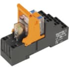 WEIDMULLER - Modulo a relè 24V DC LED verde Diodo a corsa libera 4 Contatto di scambio 240V AC 6A PUSH IN Tasto di prova disponibile Sì RCMKITP-I 24VDC 4CO LD.