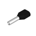 WEIDMULLER - Terminale, 1.5 mm², Lunghezza di spellatura: 11 mm, Colori: nero, Isolamento: presente