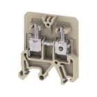 WEIDMULLER - Morsettiera passante beige 57 A 600 V TS 35 TS 32 V-0 Wemid 130 °C OSC 10 DEK.
