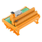 WEIDMULLER - Modulo d'interfaccia con relè LM2N 5.08 mm, collegamento a vite, connettore maschio RSV 1,6, 24-pole female, 2 fili, indicatore di stato a LED per ca RS 16IO 2W R S.