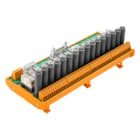 WEIDMULLER - Modulo interfaccia con relè RCL LL 5.08 mm, collegamento a vite, connettore norma IEC60603-13/DIN41651 maschio 20 poli, 24 V DC ±, RSM-16 FUS 1CO S.