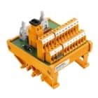 WEIDMULLER - Modulo interfaccia relè LL2N 5,08 mm, collegamento vite, connettore norma IEC60603-13/DIN41651 maschio 20 poli, 2 fili, indic' RS 8IO 2W L H S.