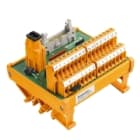 WEIDMULLER - Modulo interfaccia con relè LL2N 5,08 mm, collegamento a vite, connettore a norma IEC60603-13/DIN41651 maschio 20 poli, 2 fili, indic' e RS 12IO 2W L H S.