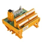 WEIDMULLER - Modulo interfaccia con relè LL2N 5,08 mm, collegamento a vite, connettore a norma IEC60603-13/DIN41651 maschio 20 poli, 2 fili, indic' e RS 12IO 2W L H S.