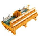 WEIDMULLER - Modulo d'interfaccia con relè, LL2N 5,08 mm, Collegamento a vite, 2 connettori a norma IEC60603-13 / DIN41651, 2 connettori a 20 poli, 2 fili, Indicat RS 32IO 2W L H S.