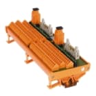 WEIDMULLER - Modulo interfaccia relè LMNZF 5.08mm, Molla autobloccante, 2 connettori maschio IEC 603-1/DIN 41651, 20 poli, RS 32IO 3W LHZ.