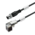 WEIDMULLER - Cavo valvola, Connettore diritto per valvole, Forma C DIN 8 mm, M12 codificato SAIL-VSCD-M12G-10U.